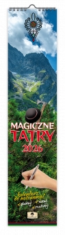 Kalendarz 2026 paskowy wąski - Magiczne tatry