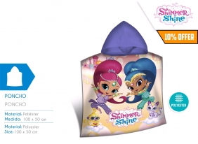 Shimmer & Shine, poncho kąpielowe, 100x50 cm (SH17089M)