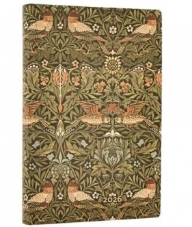 Kalendarz książkowy mini 2026 Morris Birds