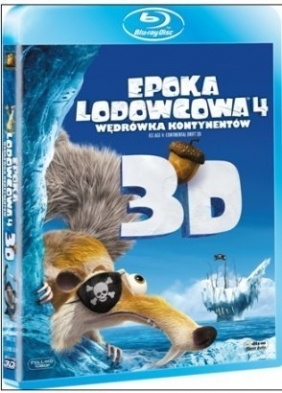 Epoka lodowcowa 4: Wędrówka kontynentów 3D (Blu-Ray)