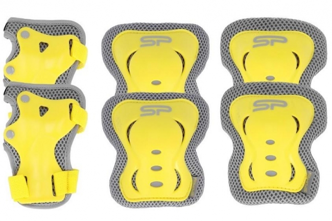 <img src='https://webimage.pl/pics/324/9/d5905339409324.jpg' style='height:440px' /> Zestaw ochraniaczy Shield r. L żółty