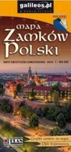 Mapa zamków Polski - Opracowanie zbiorowe