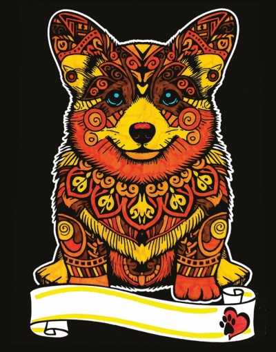 <img src='https://webimage.pl/pics/325/0/d8024238050325.jpg' style='height:440px' /> Kolorowanka Welwetowa A4 Corgi