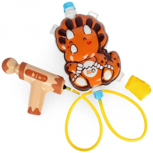 Pistolet na wodę plecak dinozaur