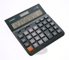 Kalkulator na biurko Casio dh-12 (DH-12BK-S)