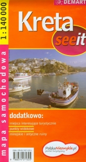Kreta mapa samochodowa 1: 140 000