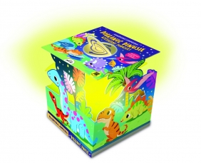 Dobranoc dinusie wyciągamy podusie! Książeczka lampeczka - David Hawcock