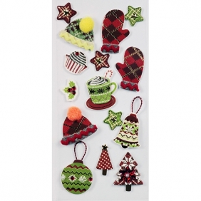 Dekoracje samoprzylepne - Xmass (440733)