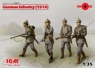 ICM  WWIIGerman Infantry (1914), (4 fig)