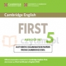Cambridge English First 5 Audio CDs (2) Corporate Author Cambridge ESOL