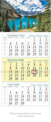 Kalendarz 2018 KT12 Jezioro
