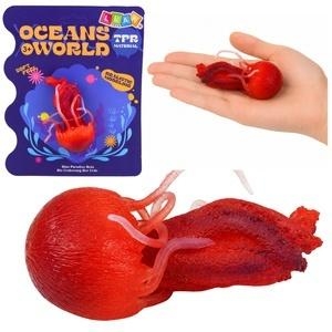 Meduza gumowa rozciągliwa 9cm