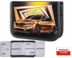 Piórnik szkolny WAR-1032 - Złoty BMW