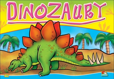 Kolorowanka. Dinozaury mała - Dinozaur zielony (A5, 12 str.)