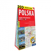 Polska foliowana mapa samochodowa 1:700 000 - Opracowanie zbiorowe