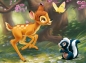 Puzzle 30 elementów Skunksik i Bambi (18132)