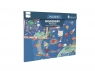 Puzzle magnetyczne i gra 2w1 Kosmos