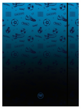 Coolpack, Teczka kartonowa A4 z gumką - Game Over Gradient Blue (23326CP)
