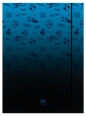 Coolpack, Teczka kartonowa A4 z gumką - Game Over Gradient Blue (23326CP)