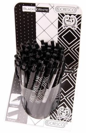 Długopis Black&White mix (36szt)