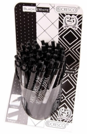 Długopis Black&White mix (36szt)