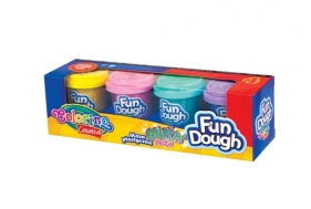 Masa Fun Dough 4 kolory pastelowe z brokatem (34326PTR)