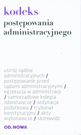 Kodeks postępowania administracyjnego - <br />