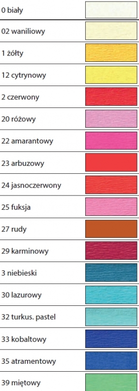 Bibuła marszczona niebieska (HA 3640 5020-3)
