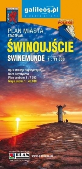 Plan miasta - Międzyzdroje/Świnoujście - Opracowanie zbiorowe