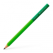 Ołówek Jumbo Grip Two Tone Faber-Castell - zielony (111932 FC)