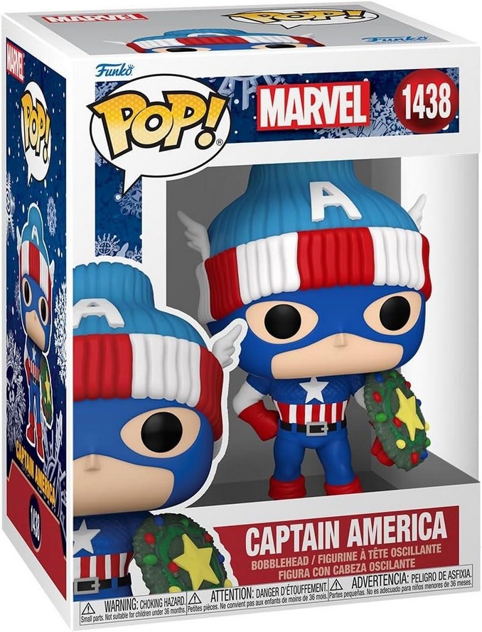 POP Marvel: Holiday - Captain America