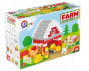 Klocki konstrukcyjne - Farma, 160 el.