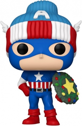 POP Marvel: Holiday - Captain America