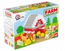 Klocki konstrukcyjne - Farma, 160 el. Wiek: 3+