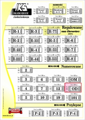 OKŁADKI KSIĄŻKOWE nr OD - IKS /50/ - IKS