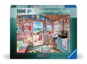 Ravensburger, Puzzle 1000: Chatka na plaży (12000032)