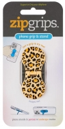 <img src='https://webimage.pl/pics/327/2/d5060058362050.jpg' width='254' height='500'> ZipGrip uchwyt na palce do telefonu Skóra lampart