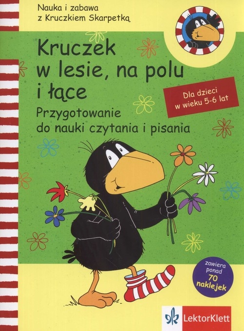 Kruczek w lesie, na polu i łące Przygotowanie do nauki czytania i pisania