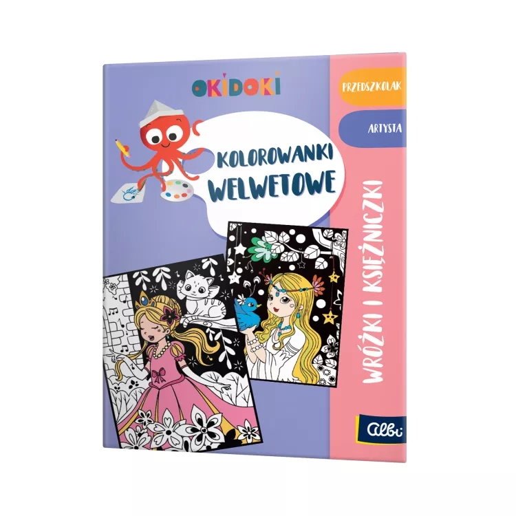 Kolorowanki welwetowe. Wróżki i księżniczki