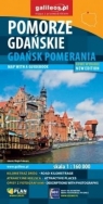 Mapa z przewodnikiem -Pomorze Gdańskie w.niemiecka praca zbiorowa