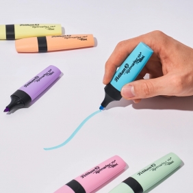 Zakreślacze Pelikan 490, 6 kolorów - Pastel