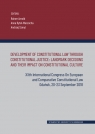 Development of Constitutional Law Through Constitutional Justice: Landmark