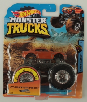 Hot Wheels Monster Trucks: Pojazd 1:64 - Camaro 50 (FYJ44/GJD78)