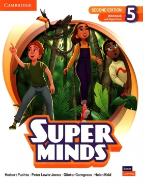 Super Minds 5 Workbook with Digital Pack British English - Herbert Puchta, Peter Lewis-Jones, Günter Gerngross, Helen Kidd