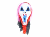 Maska Krzyk czerwone włosy