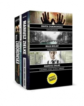 Najlepsze polskie kryminały Gwiazdozbiór / Księgobójca / Człowiek, który musiał umrzeć - Marta Zaborowska, Maja Wolny, Mariusz Zielke