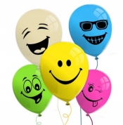 Balony uśmiechy /0155/ op=5szt.