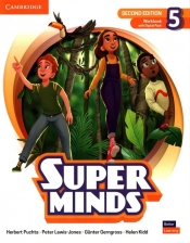 Super Minds 5 Workbook with Digital Pack British English - Puchta Herbert, Lewis-Jones Peter, Gerngross GĂĽnter, Kidd Helen