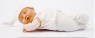 Lalka Anne Geddes  Śpiący Bobas biała (AN579132)