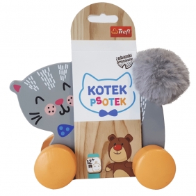 Zabawka drewniana - Kotek Psotek (61132)